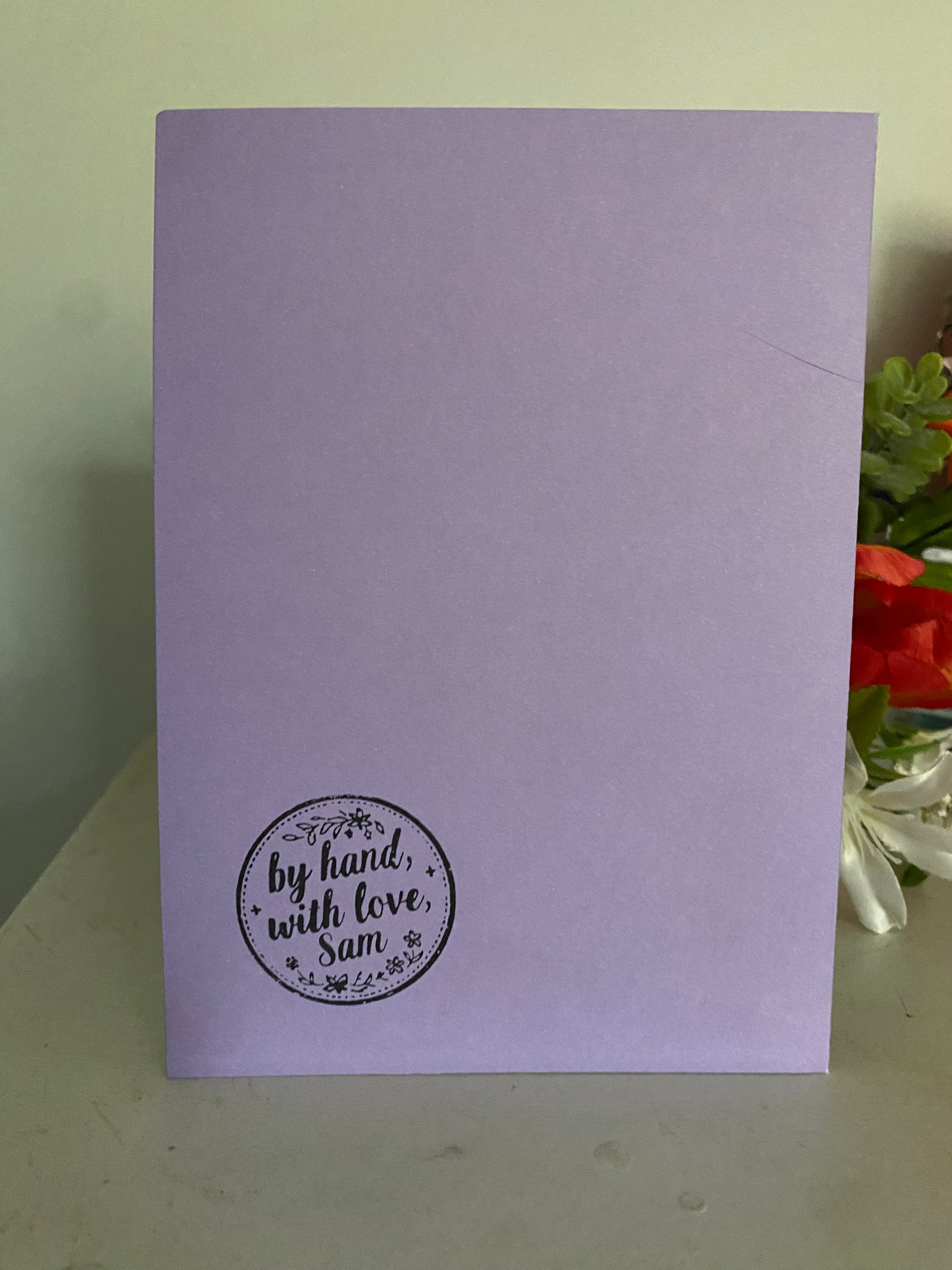 Happy Birthday Window Card | 5.5 x 7 | Message Inside