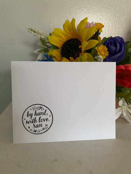 Oh Happy Day Rainy Animal Card | 4 x 6 | Blank Inside