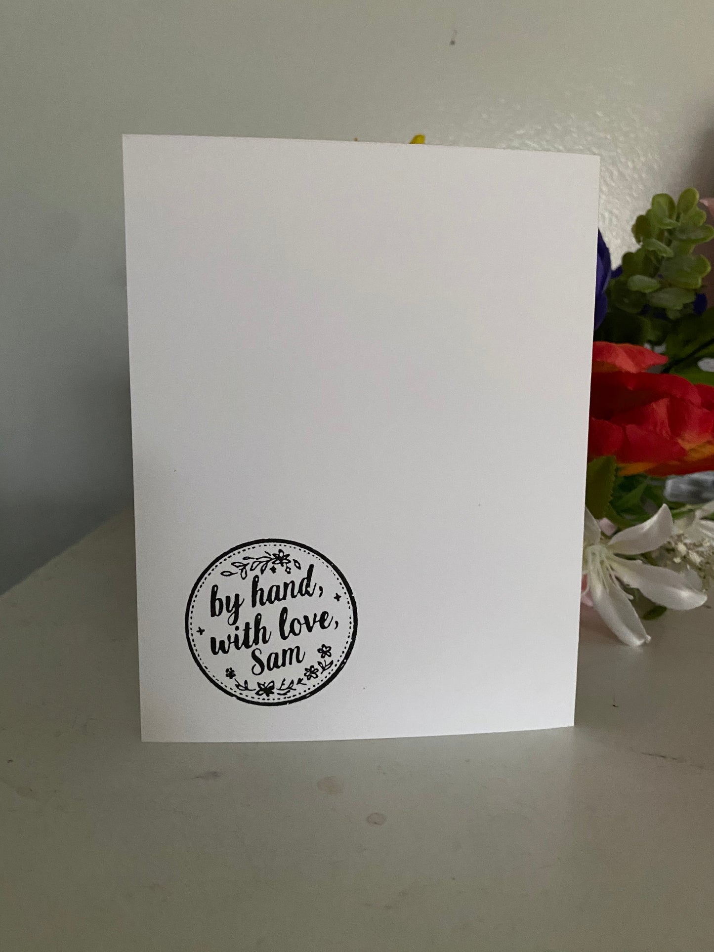 Happy Birthday Turtle Card | 4 x 6 | Blank inside