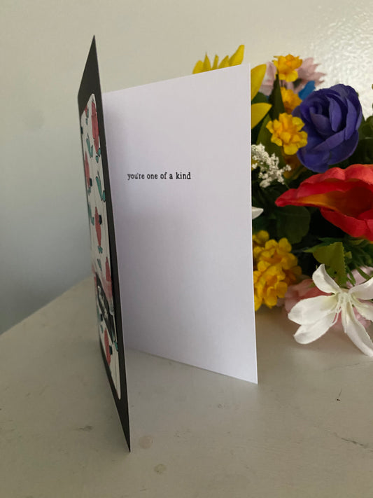 Rose Thanks So Much Colorful Card | 4 x 6 | Message Inside