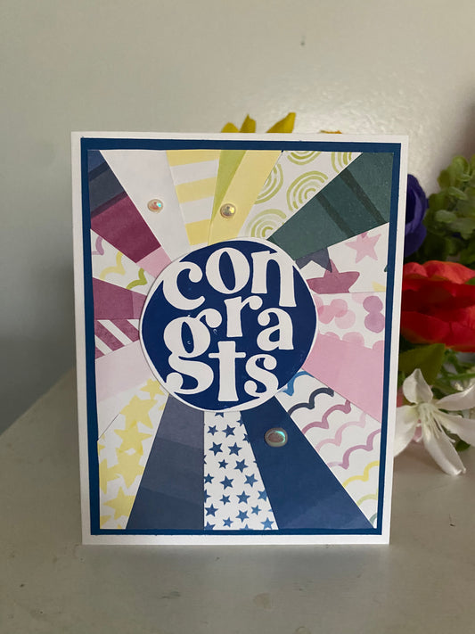 Congrats Card | 4 x 6 | Blank Inside